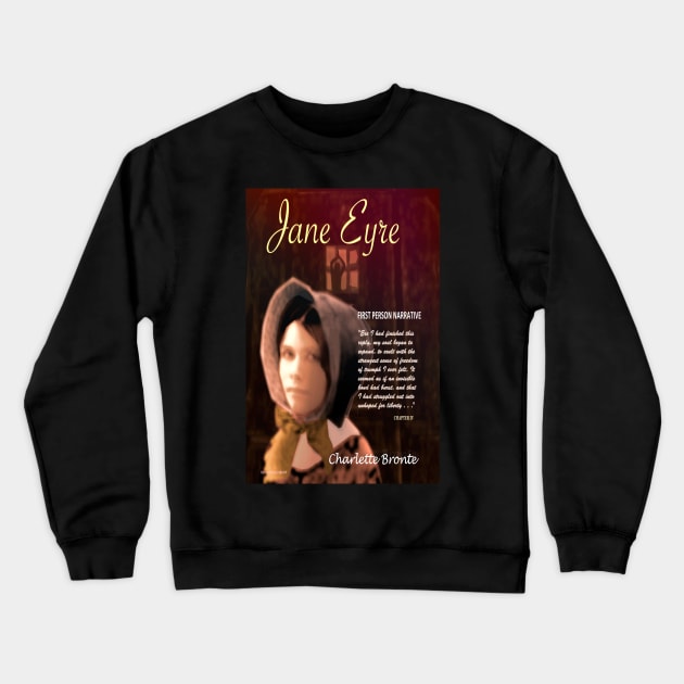 Jane Eyre First Person Narrative Crewneck Sweatshirt by KayeDreamsART